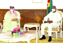 Coopération Burkina-Arabie Saoudite: les « adieux » de l’ambassadeur Waleed Alhamoudi au Premier ministre