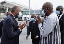 Hommage au Premier ministre Hamed Bakayoko : le président du Faso à Abidjan