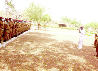 Forces armées nationales : Chériff Sy galvanise les troupes à Dédougou