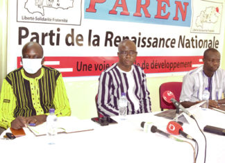 Réconciliation nationale : le PAREN ne veut pas d’«un fourre-tout »