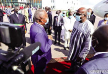 Investiture du président Dénis Sassou Nguesso : Roch Marc Christian Kaboré à Brazzaville