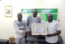 XIIe édition du tournoi de lutte de Pankélé : le comité d’organisation reconnaissant à son parrain