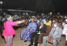 Nuit du mécénat: Des artistes-musiciens remercient Apollinaire Compaoré