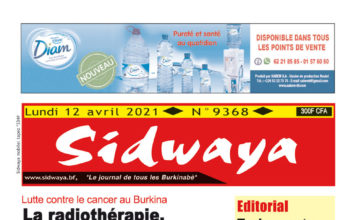 Une Sidwaya du 12-04-2021