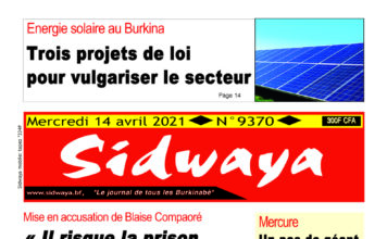 Une du 14-04-2021