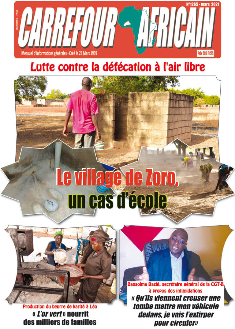 Une Carrefour du N°1265 mars-2021