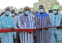 Inauguration de la route Manga Zabré : »C’est une grande victoire » Roch Kaboré