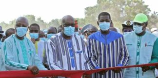 Inauguration de la route Manga Zabré : »C’est une grande victoire » Roch Kaboré