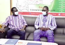 Editions Sidwaya : Me Bénéwendé Sankara salue le professionnalisme des travailleurs