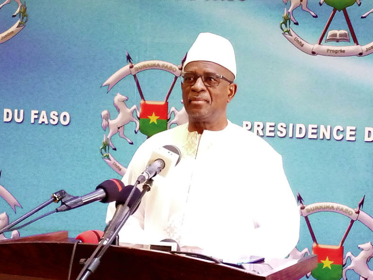 UEMOA : Le président de la commission, Abdallah Boureima, félicite Roch Marc Christian