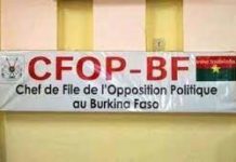 DECLARATION LIMINAIRE CFOP