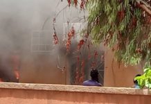 CMA de Kossodo : le dépôt pharmaceutique répartiteur en flamme