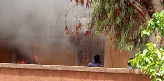 CMA de Kossodo : le dépôt pharmaceutique répartiteur en flamme