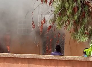 CMA de Kossodo : le dépôt pharmaceutique répartiteur en flamme