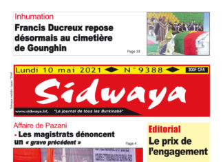Sidwaya du 10-05-2021