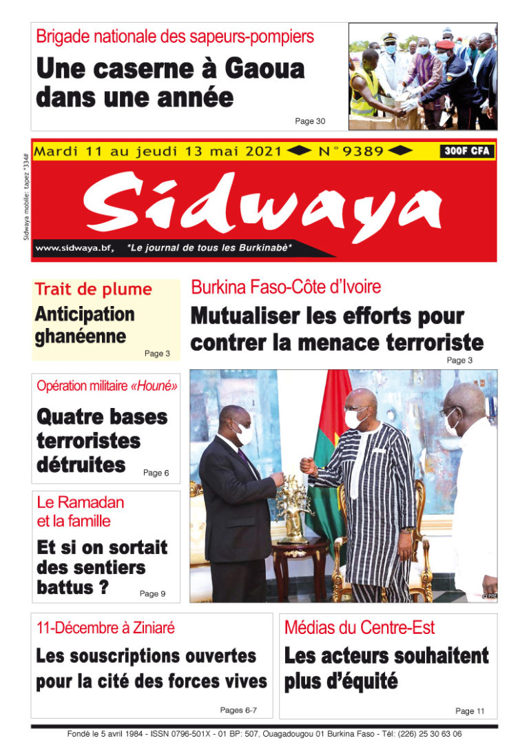 Une du 11-02-2021