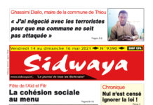 Une Sidwaya du 14 au 16-05-2021