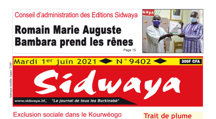 Une du 01-06-2021