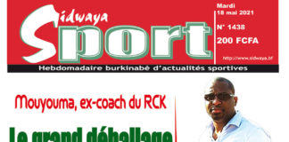Une Sidwaya Sport du 18-05-2021