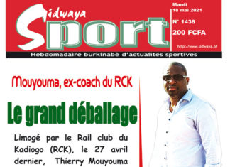 Une Sidwaya Sport du 18-05-2021