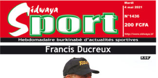 Une Sidwaya Sport du 04-05-2021