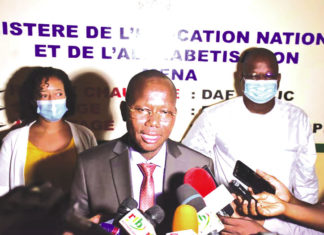 Assises nationales de l’éducation : Le ministre Ouaro consulte les partenaires techniques et financiers