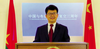 An III du rétablissement des relations Burkina Faso-Chine : L’ambassadeur, LI Jian, appelle à la construction d’un avenir commun