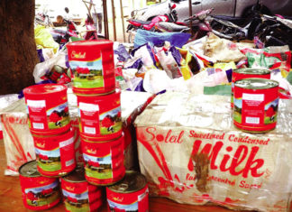 Lutte contre la contrefaçon : 4360 boîtes de lait avarié saisies