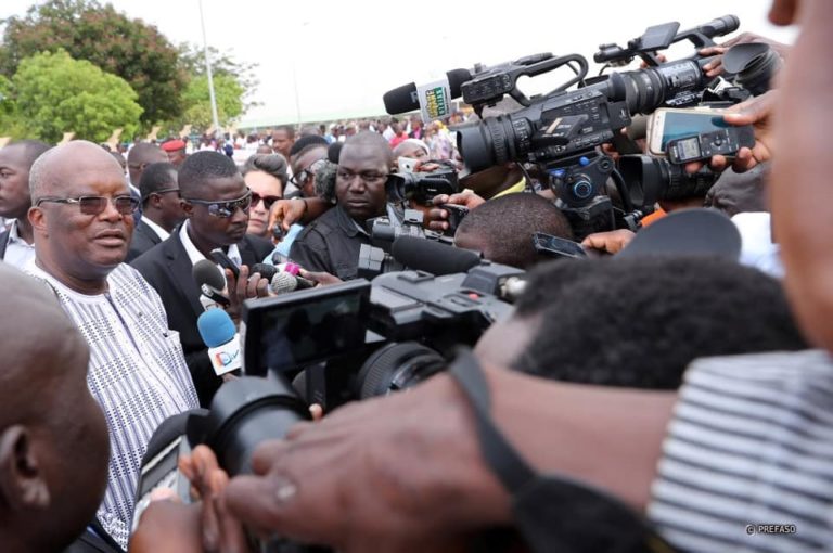 Burkina :  Le président du Faso, Roch Kaboré rends hommage pour les sacrifices consentis par les Hommes de médias