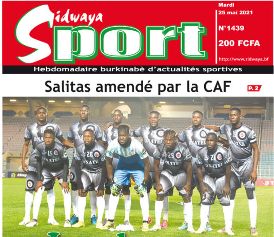 Une Sport du 25-05-2021