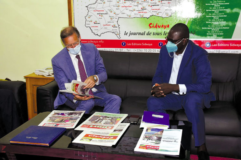 Délégation de l’UE au Burkina : L’ambassadeur, Wolfram Vetter, découvre la « maison commune »
