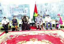 Journée mondiale des réfugiés : L’actrice américaine Angelina Jolie échange avec le chef de l’Etat