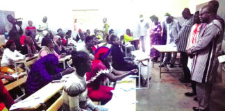 Examen du BEPC : 159 candidats ratent les premières épreuves à cause de la pluie