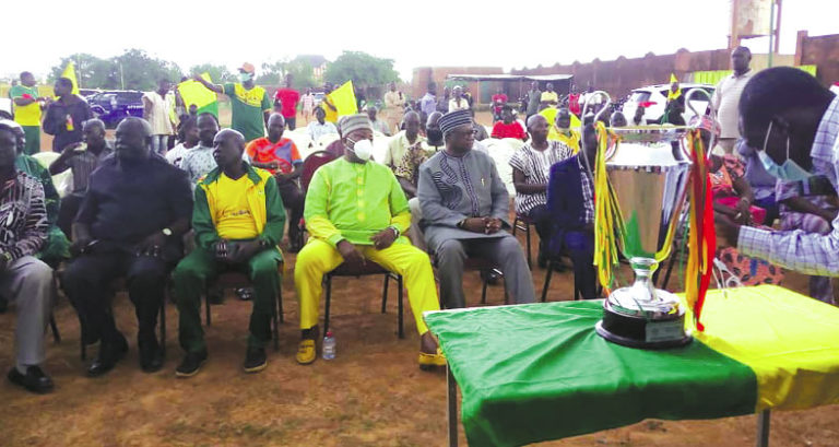 Football : Coupe du Faso : l’ASFA-Yennenga fête son trophée à Zempasgo