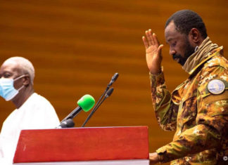 Mali: le colonel Goïta a prêté serment comme président de transition