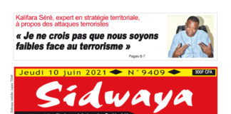 Une du 10-06-2021