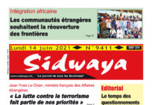 Une Sidwaya du 14-06-2021
