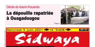 Une du 09-06-2021