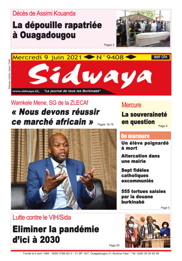 Une du 09-06-2021