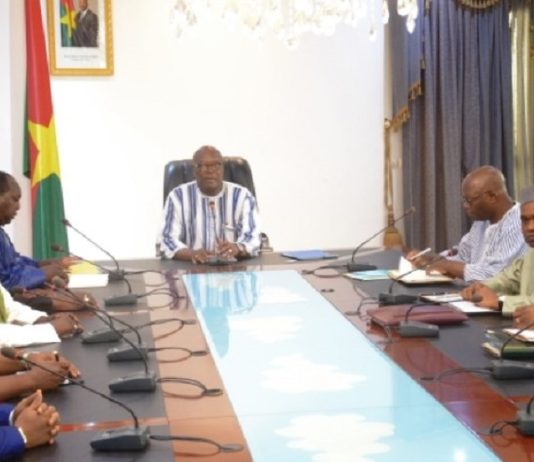 Cohésion sociale: Roch Kaboré a ouvert le dialogue politique