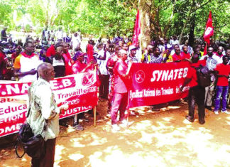 Région des Hauts-Bassins : Des enseignants réclament de meilleures conditions de travail
