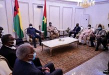 Coopération Burkina Faso – Guinée-Bissau : le président Embalo est à Ouagadougou