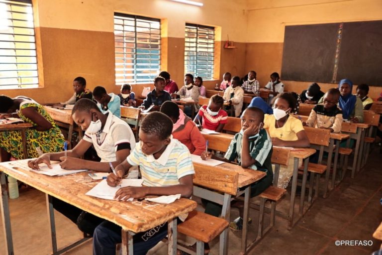 Examen 2021 : Le président du Faso a formulé ses vœux de succès aux élèves et collégiens
