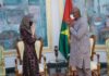 Journée mondiale des réfugiés : le président du Faso échange avec Angelina Jolie sur des questions humanitaires