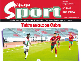 Une Sidwaya Sport du 15-06-2021