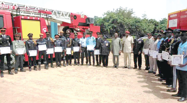 Institut supérieur d’études  de protection civile : 18 officiers sapeurs-pompiers  à la disposition de 12 pays  africains