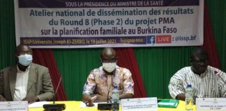 Planification au Burkina Faso : La prévalence contraceptive moderne est passé de 28% en février 2020 à 32% en mars 2021
