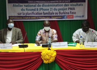 Planification au Burkina Faso : La prévalence contraceptive moderne est passé de 28% en février 2020 à 32% en mars 2021