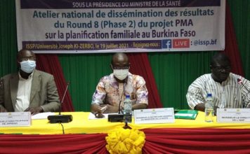 Planification au Burkina Faso : La prévalence contraceptive moderne est passé de 28% en février 2020 à 32% en mars 2021