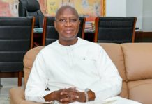 9e édition du TAC : Le Premier ministre Christophe Joseph Marie Dabiré à Abidjan.